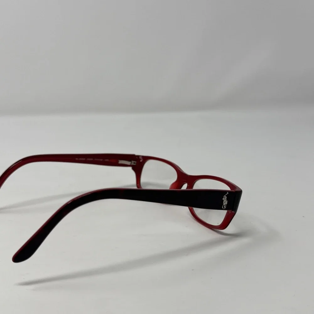 RALPH LAUREN RL6058 5255 Italy Tortoise/Red‎ Eyeglasses Frame 51-16-135 mm